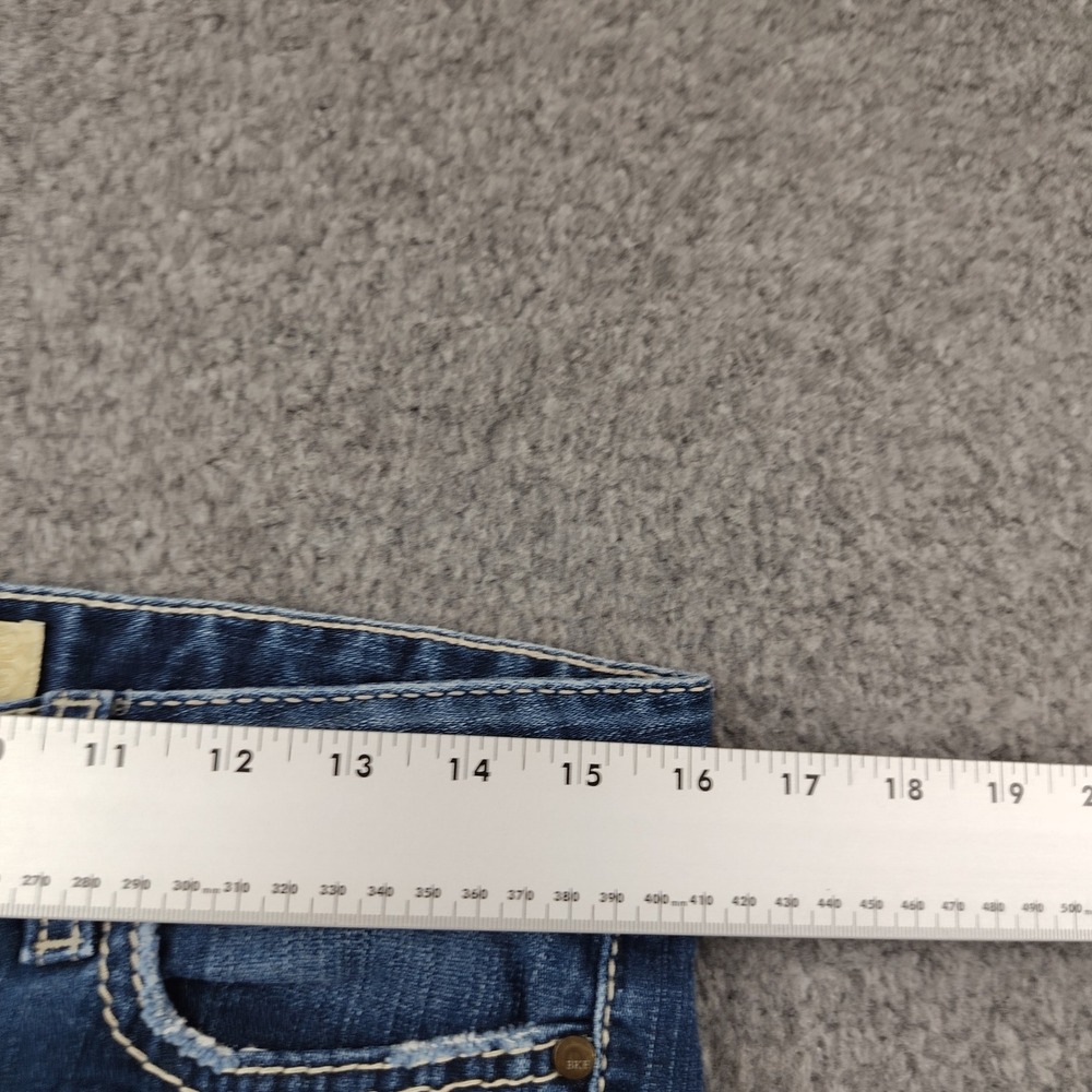 VTG BKE Stella Bootcut Jeans Womens 29x33.5 Medium Wash Stretch Denim Low Rise - Picture 3 of 8